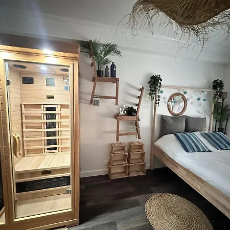 Magic Avec Balneo, Sauna Et Terrasse Reims