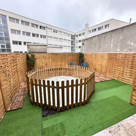Magic Avec Balneo, Sauna Et Terrasse Apartment Reims